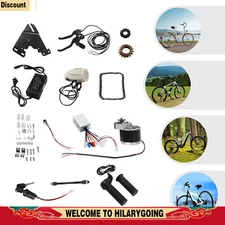 24V 250W Electric Bicycle Conversion Kit E-Bike Cycling Brush Motor & Controller