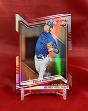 2022 Panini Elite Extra Edition Prime Numbers B Die-Cut /135 Henry Williams #91