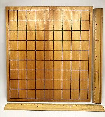 Japanese Shogi 将棋 Chess Game Board Family Set Portable Wooden Folding  Strategy