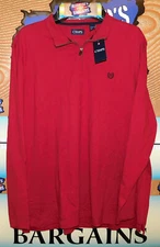 Chaps Mens 1/4 Zip Mock Neck Big & Tall Sweaters $19.99