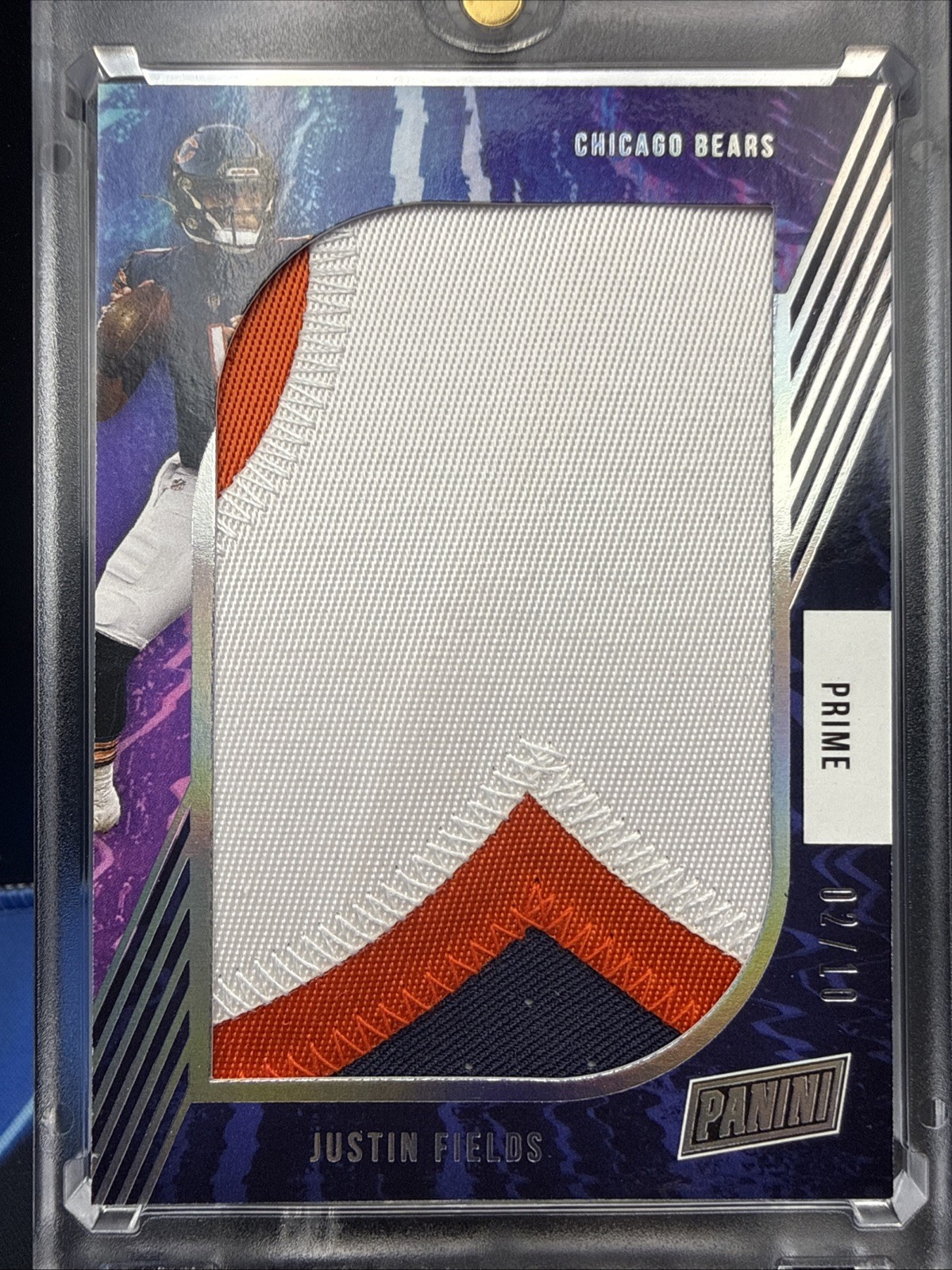 2021 Panini National Justin Fields Rookie Prime Patch /10 SSP RC
