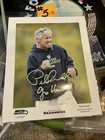 Pete Carroll Autographed Photo