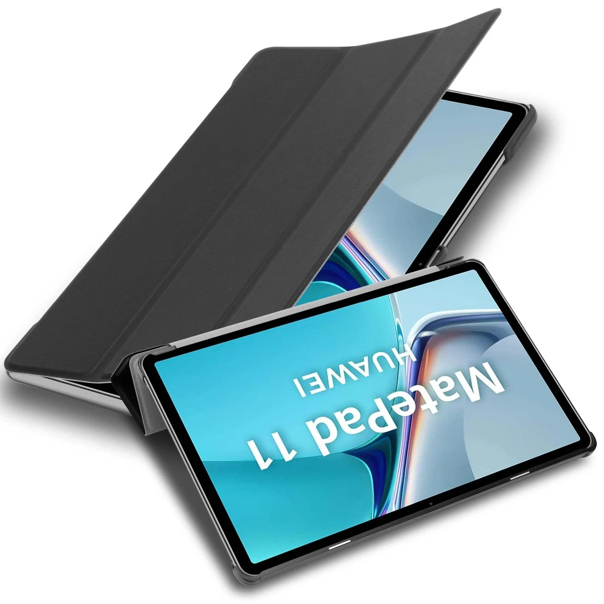 LIUZIHAN Cover per Huawei MatePad 11.5, Auto Wake & Sleep Funzione, Pelle con Funzione di Stand Flip Copertina Smart Case, Custodia per Huawei MatePad 11.5.Rosso