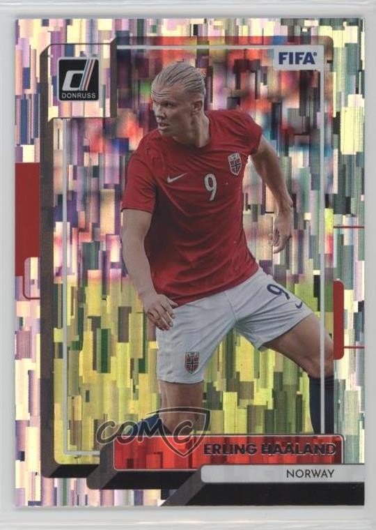 2022-23 Panini Donruss Silver Erling Haaland #84 6l7