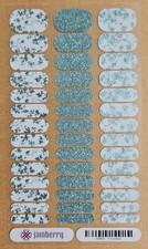 JAMBERRY FROSTED JUNIOR FULL SHEET NAIL WRAP GGG AUGUST 2016