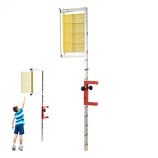 137 inch Adjustable Vertical Jump Measurement Tool,Wall-mounted Jump Trainer