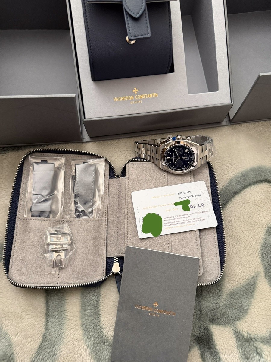 Vacheron Constantin Overseas Chronograph 42mm Blue Dial 5520V 2026
