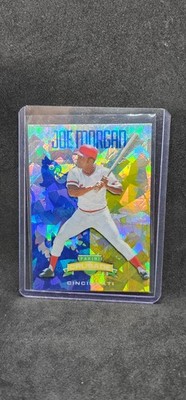2024 Panini Crusade #33 Joe Morgan Crusade Blue Cracked Ice Prizm