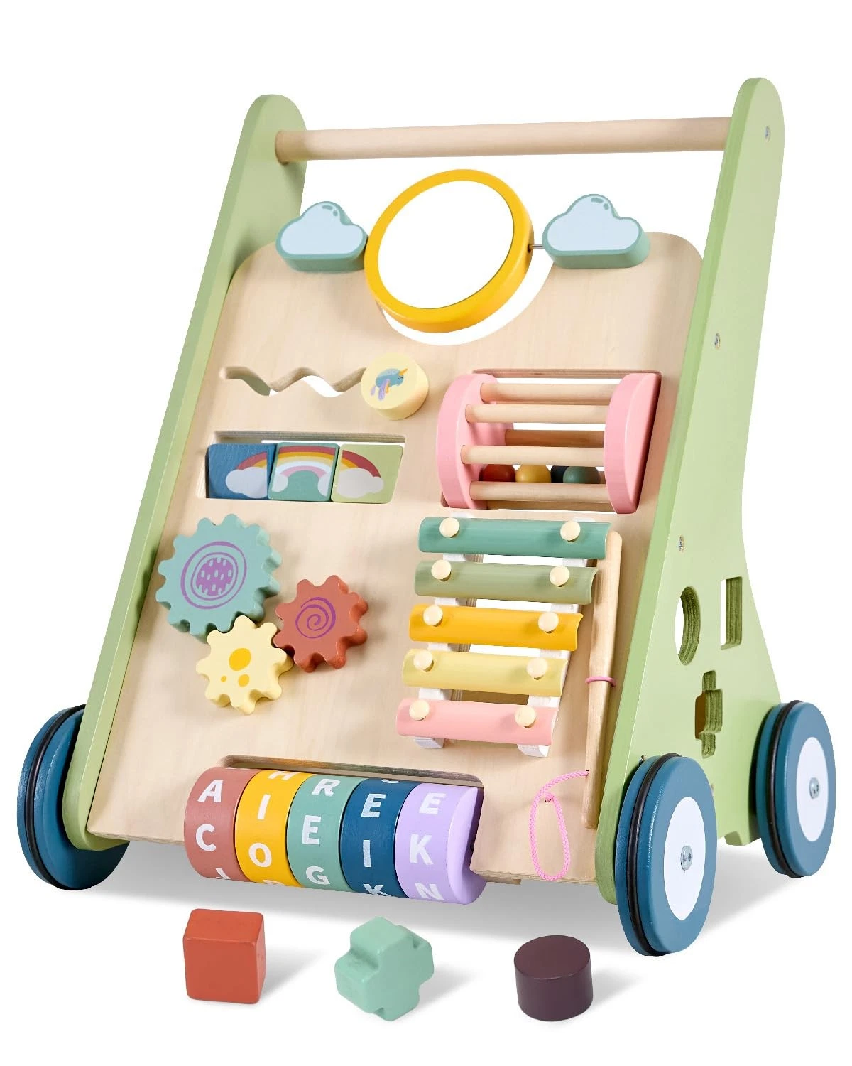 Wooden Baby Walker Wheels,Baby Push Walker for Babies 10 Months+
Opens in a new window or tab