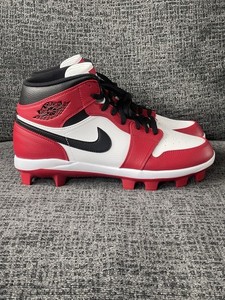 red jordan cleats baseball