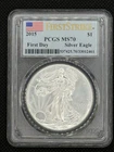 2015 Silver Eagle First Strike PCGS MS70 #223