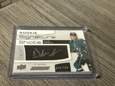 2018-19 Upper Deck Engrained Rookie Signature Shots /249 Dylan Gambrell #RSS-DG