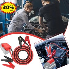 Lidl Parkside X20V TEAM Battery Jump Starter Cable Adapter w/ Clips 12V HO T