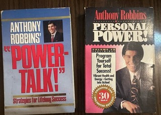 Personal Power! And Power Talk! by Anthony Robbins Audio Cassette Sets Lot