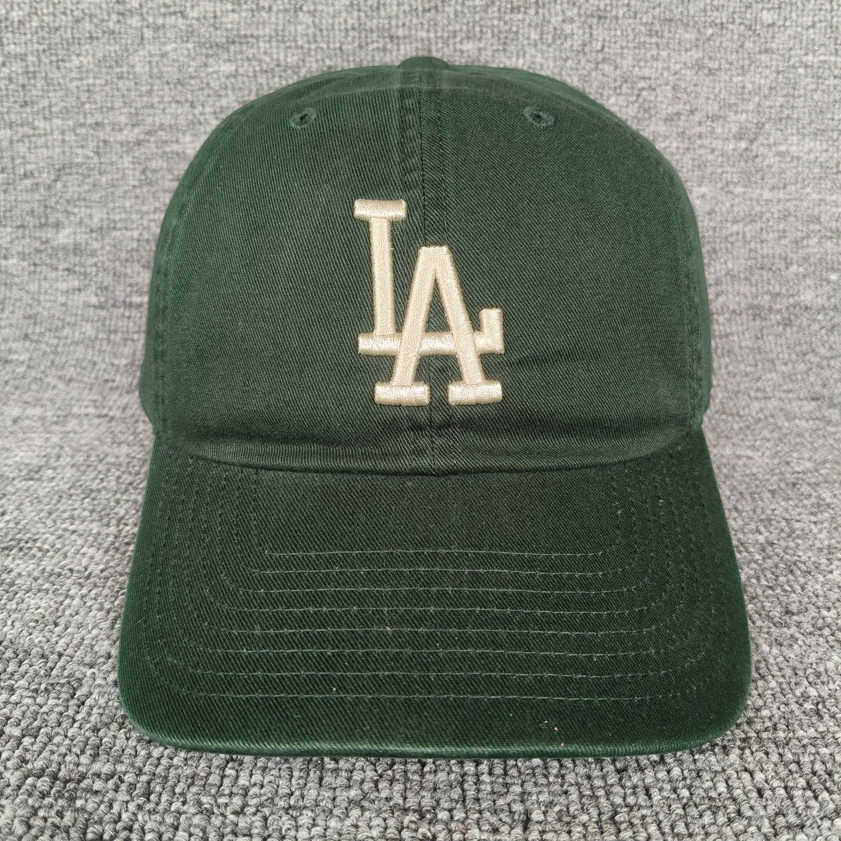 Mitchell & Ness LA Dodgers Green Strapback Baseball Cap Hat