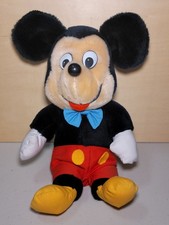 VINTAGE Knickerbocker Mickey Mouse Plush Walt Disney Productions