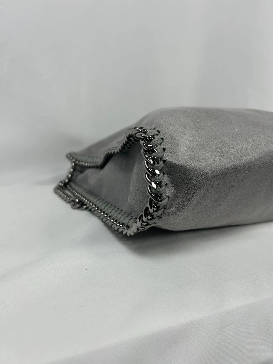 Stella mccartney falabella foldover bag Dark Gray 510440 View 6