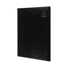 Image of 2026 Collins Leadership Diary A4 Day Per Page Appointment Hardback Black Cover