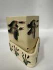 Vintage Shawnee Pottery Ceramic Mallard Duck Wall Pocket Planter w/ Cattails C15