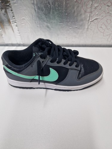 Nike Dunk Low ‘black Green Glow’ Size UK 6.5 - Picture 8 of 13