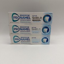 Sensodyne ProNamel Toothpaste Active Shield Cool Mint Whitening 3.4oz 3 Pack