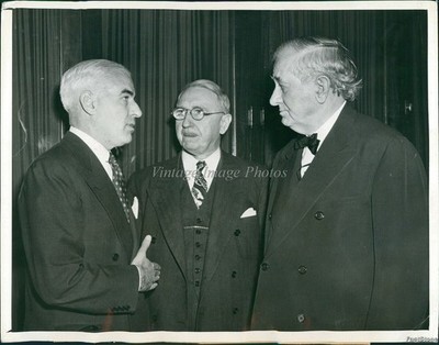 1943 Photo Senate Committee Approves E.R. Stettinius Jr Nomination Politics 7X9