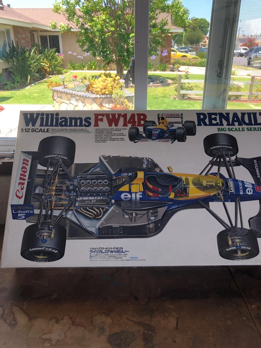 Tamiya Williams In 1/12 Scale Sports Car Toy Models & Kits for