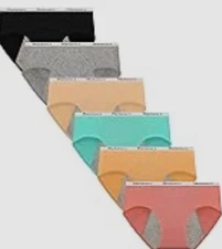 Nalwort Teen Girls Period Panties Cotton Leakproof Menstrual Underwear XL