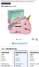 DIY Unicorn Craft Kit for Kids, Soft Plush, Super Cute New In Box