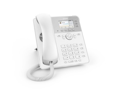 Snom D717 VoIP-Telefon für FritzBox (White Edition) SIP USB Gigabit PoE 802.3af