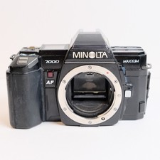 Minolta Maxxum 7000 35mm SLR Camera Body   For Parts/Repair   Not Working