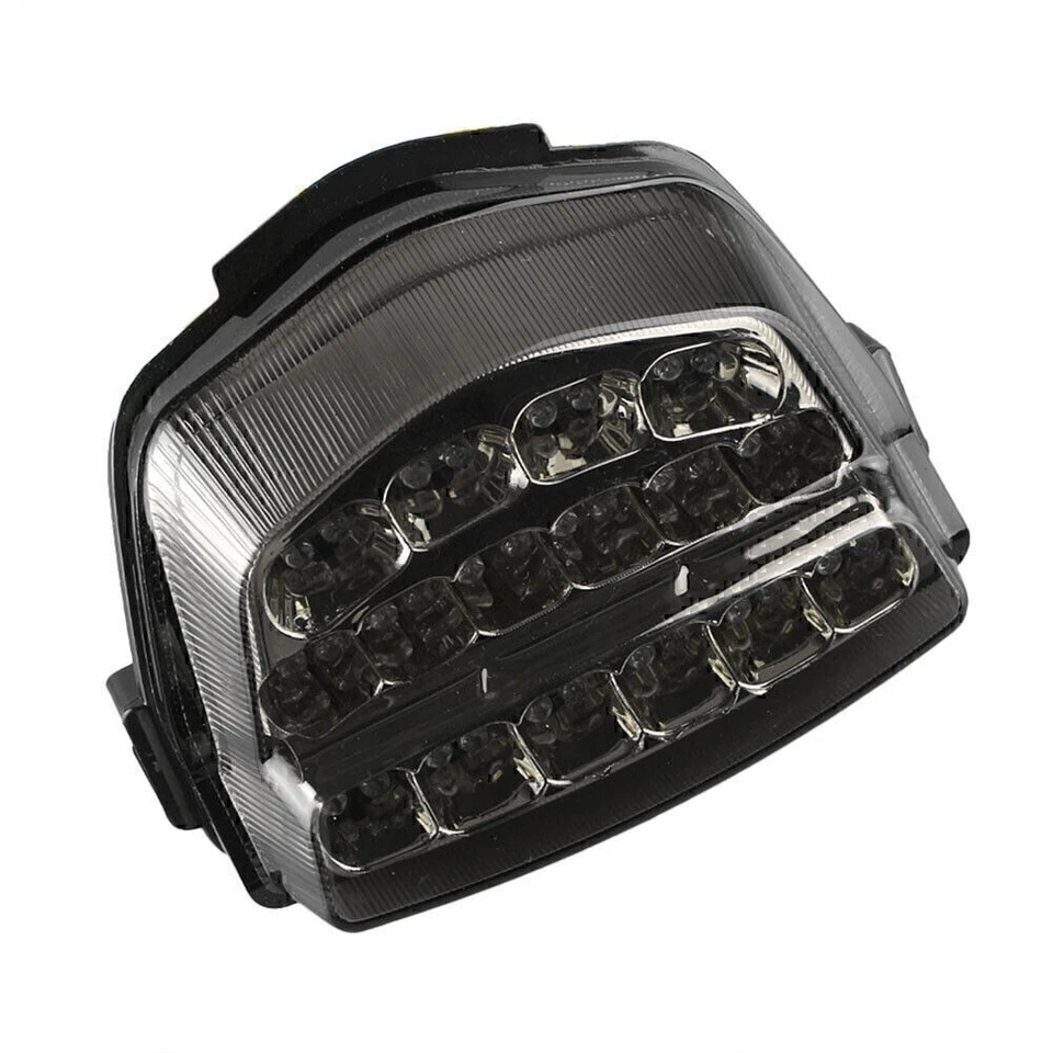 Luz trasera LED integrada señal de giro compatible con Honda CBR 1000 RR 2008-2012 1 PIEZA humo Foto 4 de 4