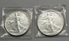 1988 & 1991 USA - One Dollar American Eagle - 1oz Fine Silver Coins #2