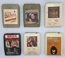 Vtg Lot of 10 8 Track Tapes Mostly Early Rock 