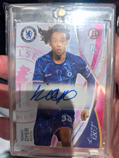 Topps 2024-25 Lineage Chelsea 120 Year Kiano Dyer Auto 1st Bowman CB-KD