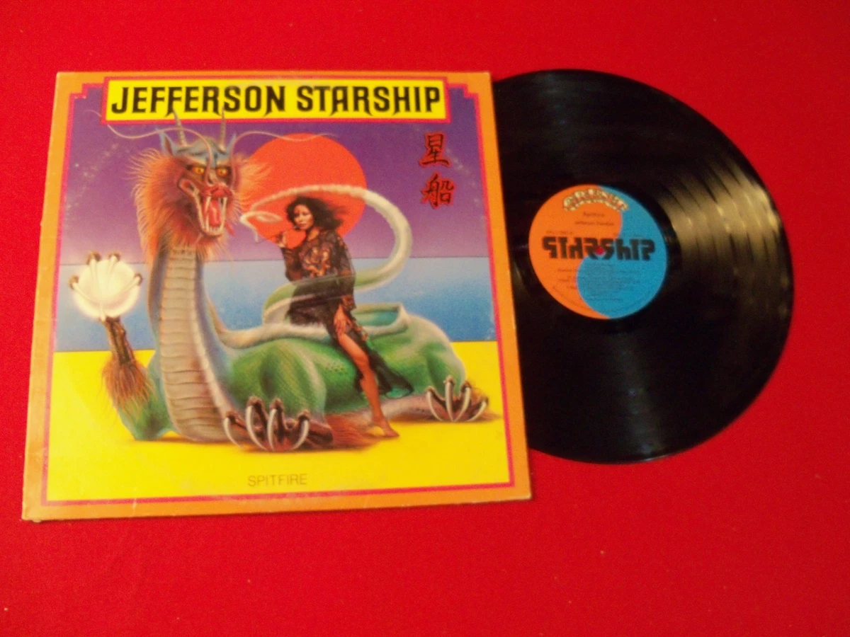 Jefferson Starship スピットファイア レコード jefferson-starship-spitfire-