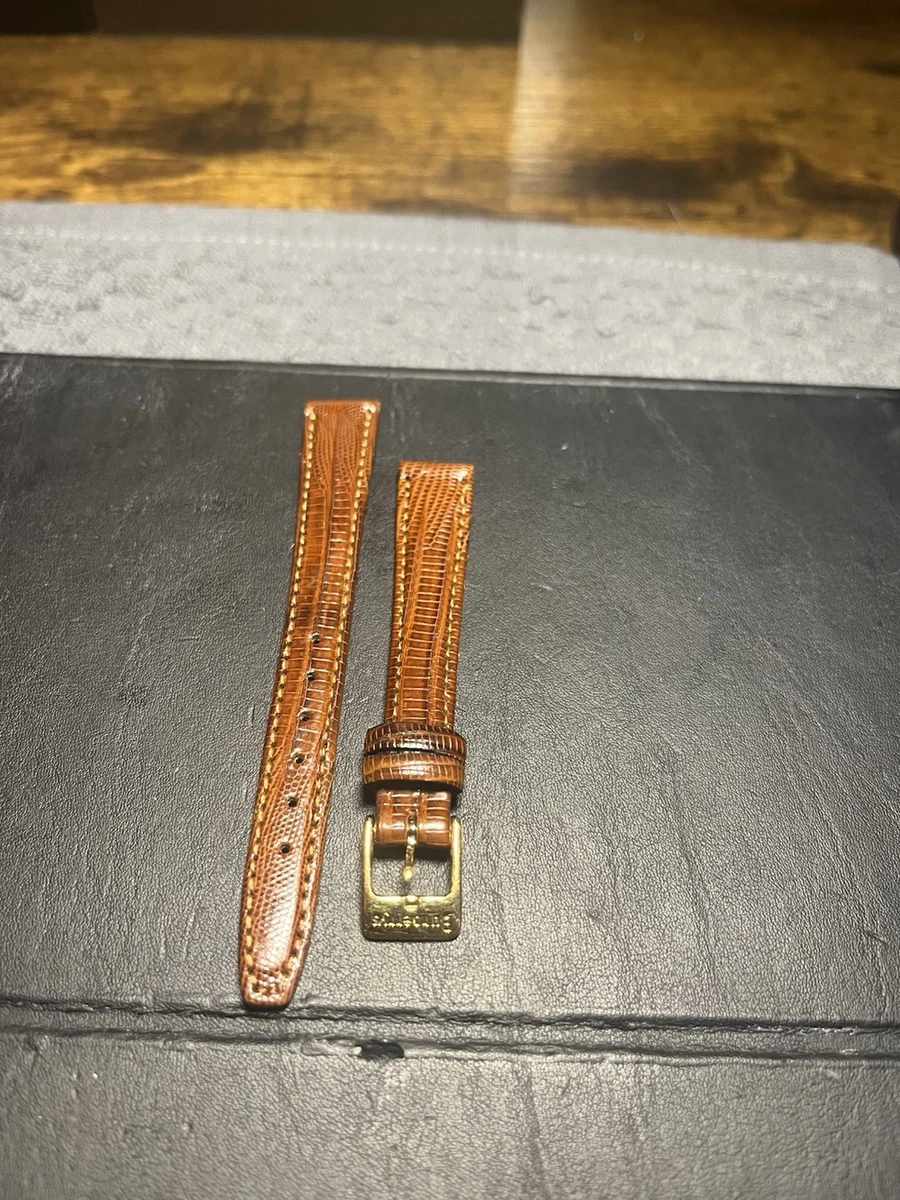Burberry ブラウンレザー ストラップ Burberry Leather Wristwatch Bands for sale | eBay