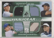 2021 SP Game Used Tour Gear Quads Matthew Wolff Tony Finau Rookie RC 8tn