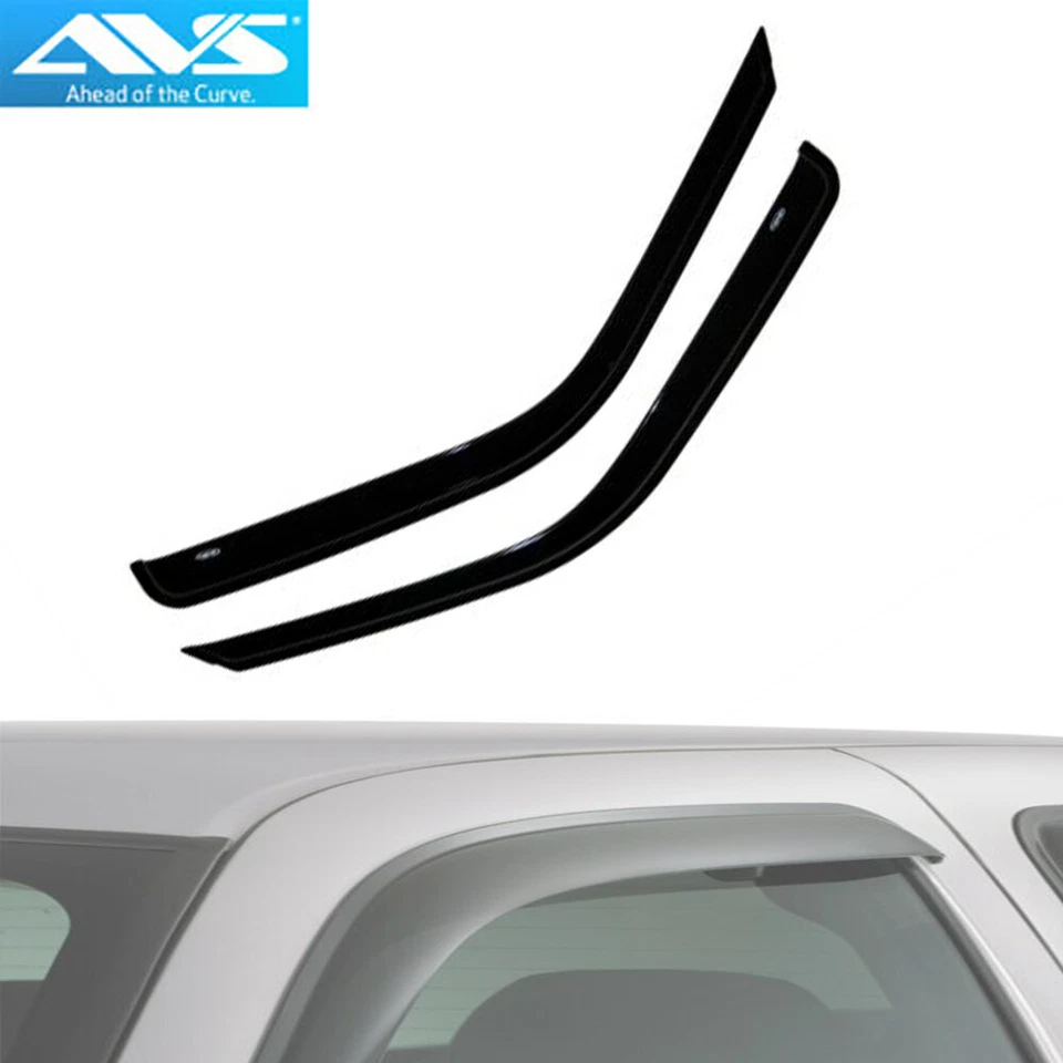 AVS 92956 2pc Window Vent Visor Rain Guards for Silverado / Sierra Standard Cab - Image 3 of 3