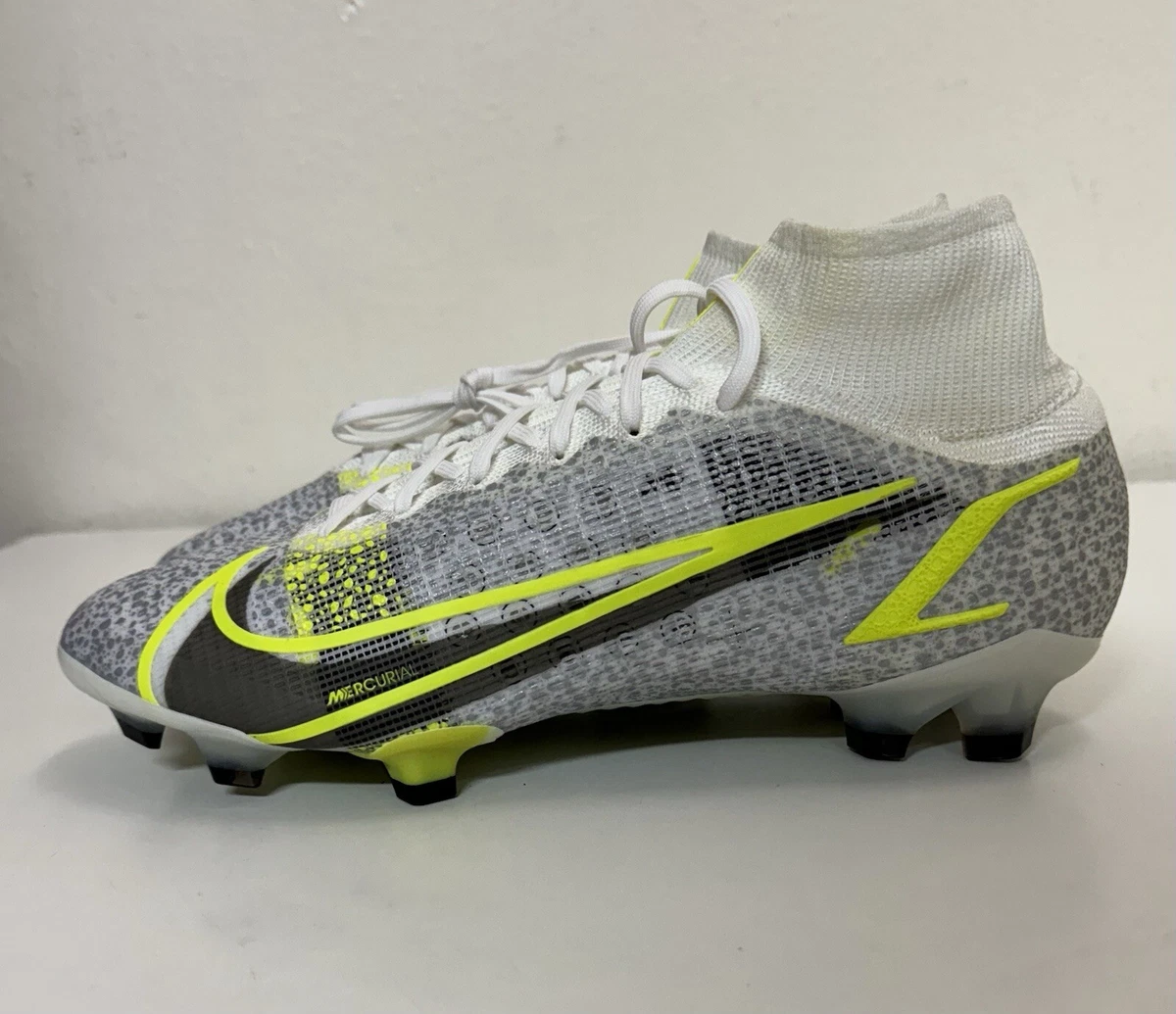 Nike Mercurial Superfly 8 Elite FG White Volt - огромный выбор по