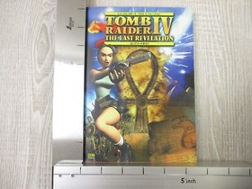 TOMB RAIDER IV 4 Last Revelation Complete Guide Dreamcast Book 2000 Japan SB17