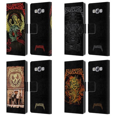 OFFIZIELLE KILLSWITCH ENGAGE BAND KUNST BRIEFTASCHE HUELLE FÜR SAMSUNG HANDYS 3