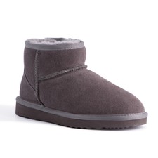 AUS WOOLI UGG Water-Resistant Unisex Genuine AU Sheepskin Short Ankle Boots