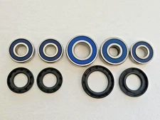 Kawasaki EX400 Ninja 400 2018-2024 Front and Rear Wheel Bearings And Seals