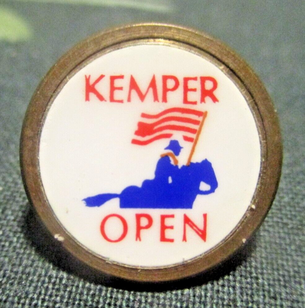 vtg - KEMPER OPEN - Golf Ball Marker - Metal - TPC Avenel - PGA