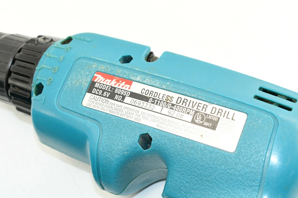 Makita cordless driver drill model 6095d clearance