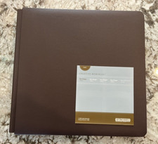 Creative Memories Flex-Hinge 12x12 Scrapbook Album BROWN NEW UNSEALED no pages
