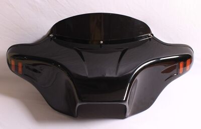 Batwing Fairing Windshield for Yamaha Road Star 1600 1700 XV Painted Led 6X9''