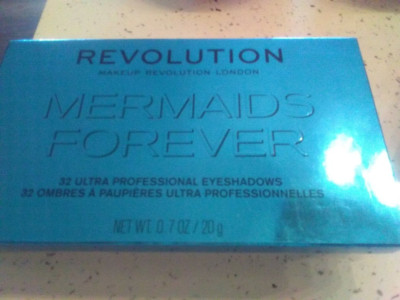   Makeup Revolution 32 Piece Mermaids Forever Eyeshadow Palette  