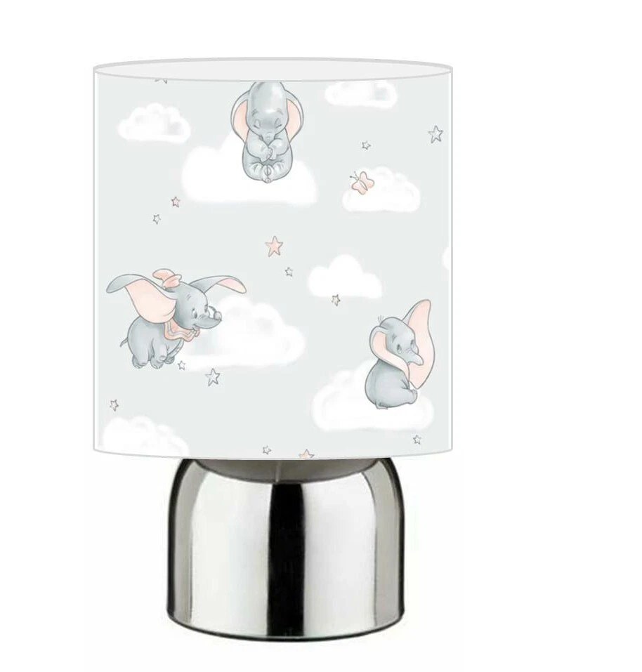 Guardería DUMBO - Pantalla de luz de 10", lámpara táctil, arte de pared, reloj de pared o paquete - Imagen 3 de 4